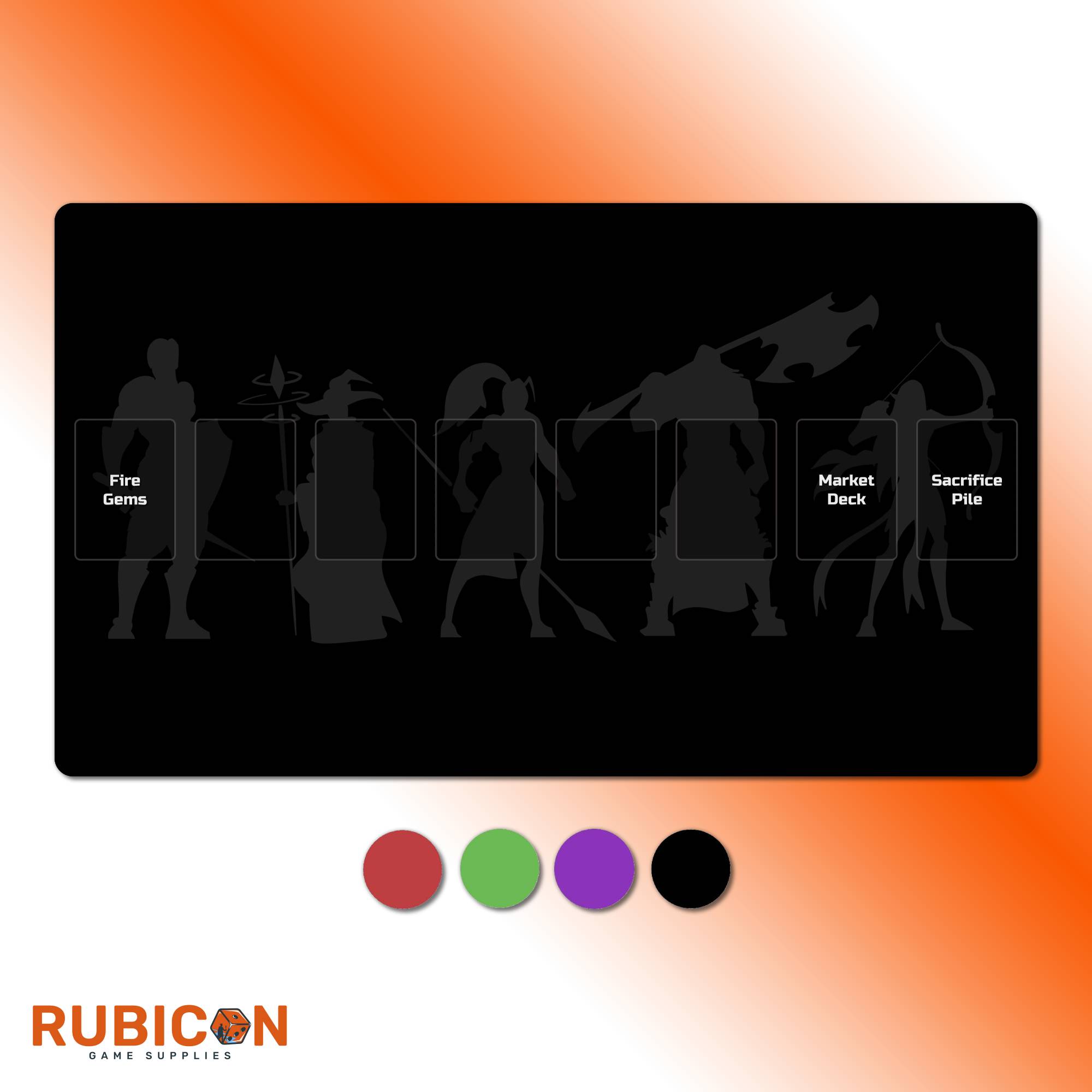 Hero Realms playmat, unofficial accessory