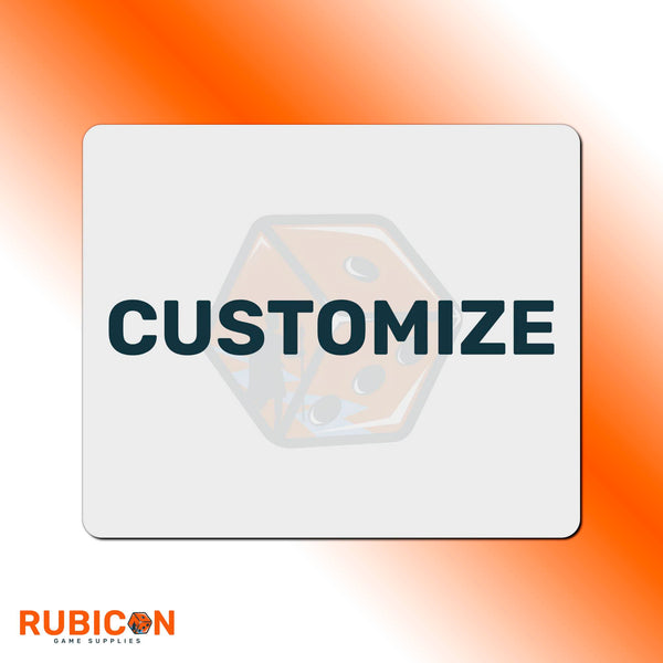 Custom Mousepad 12" x 10", personalized desk mat, stitched edges, medium size, custom art pad, gift for gamers, designers, home office