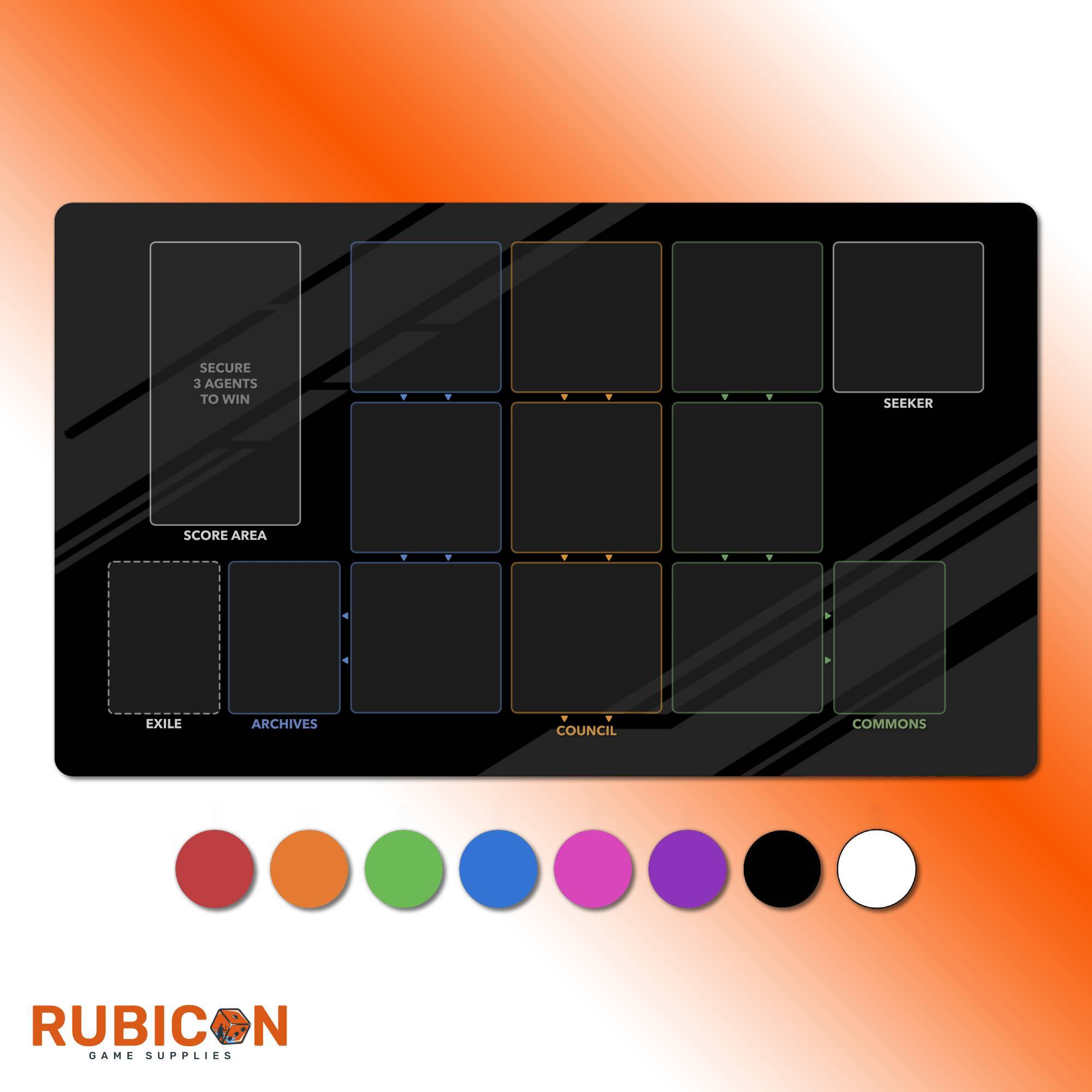 Hubworld Aidalon compatible playmat, unofficial accessory