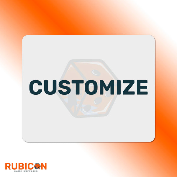 Custom Mousepad 10" x 8", personalized desk mat, stitched edges, compact size, custom art pad, gift for gamers, designers, laptop users