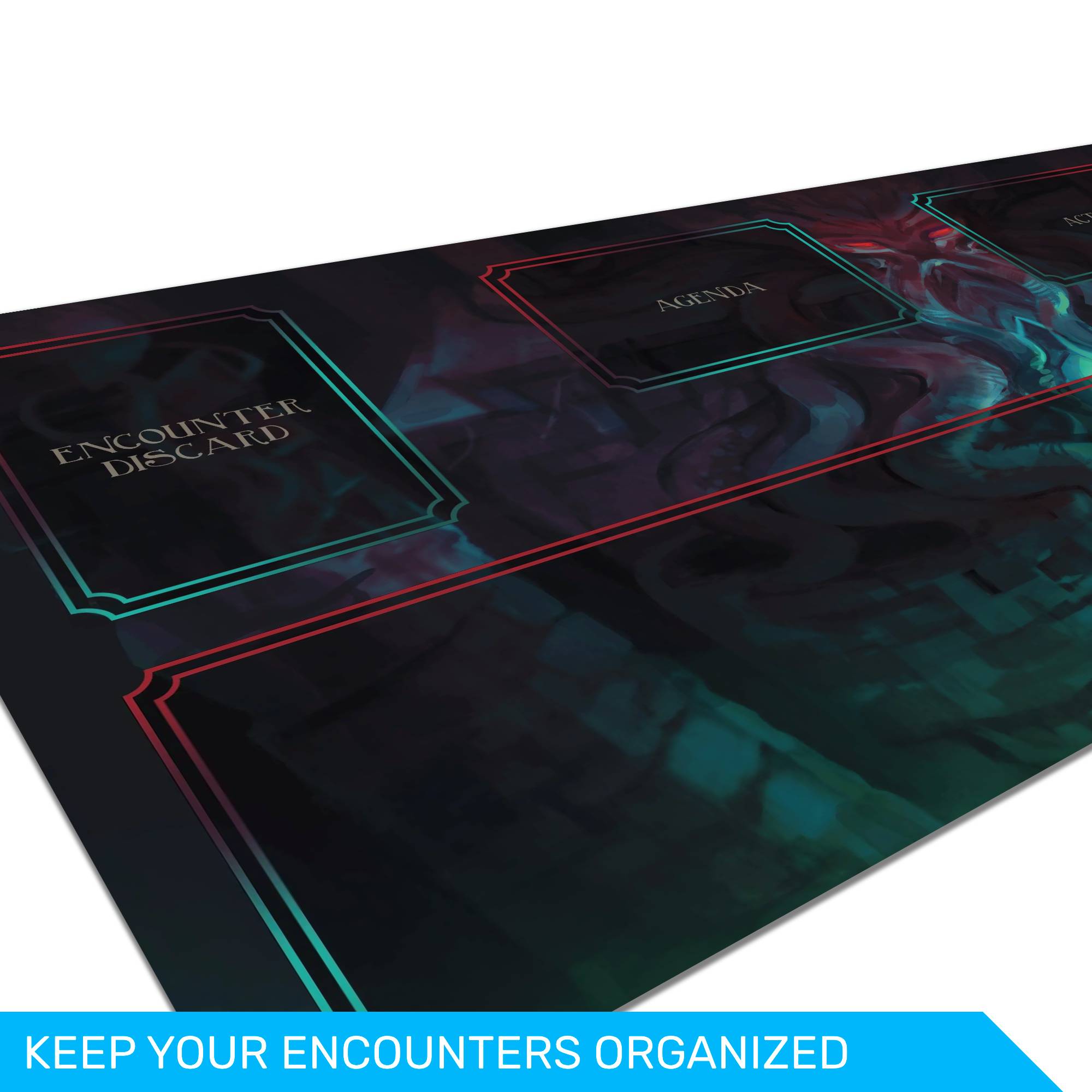 Arkham Horror LCG Encounter dashboard, unofficial accessory