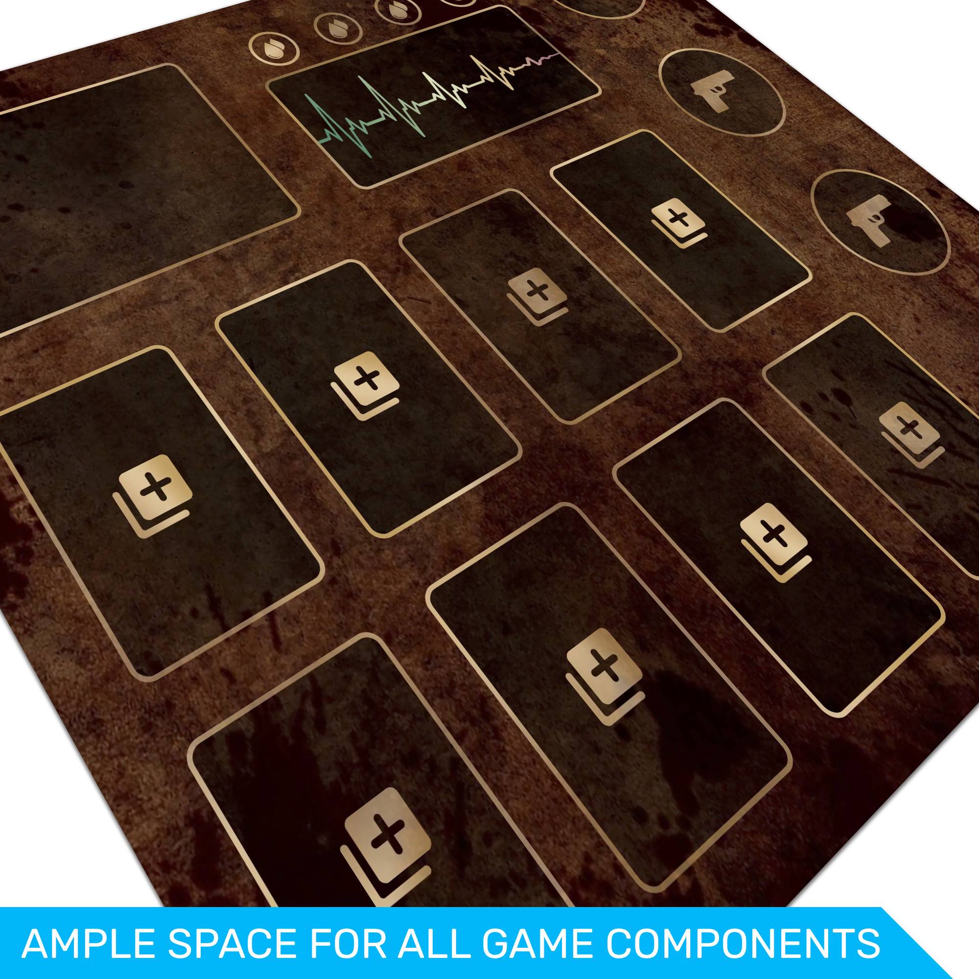 Resident Evil player mat, unofficial accessory