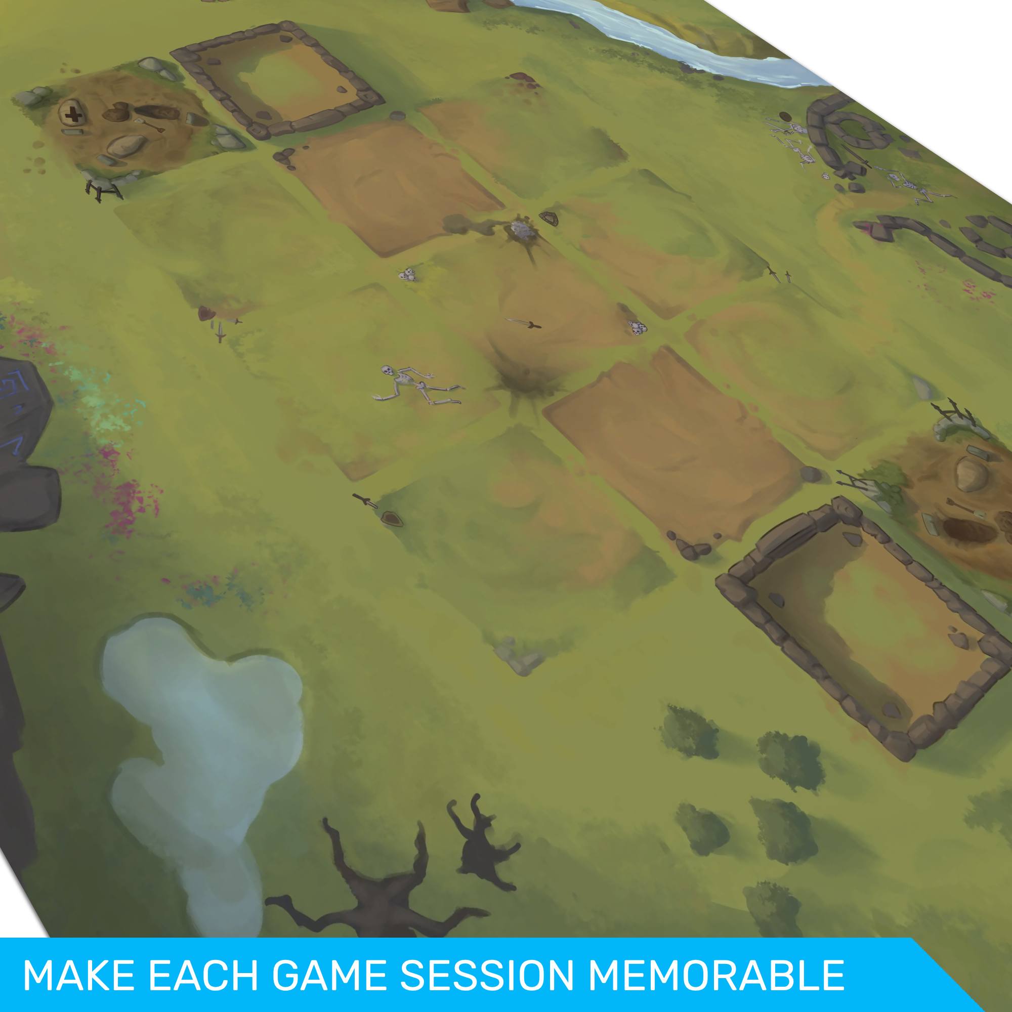 Gudnak compatible playmat, unofficial accessory