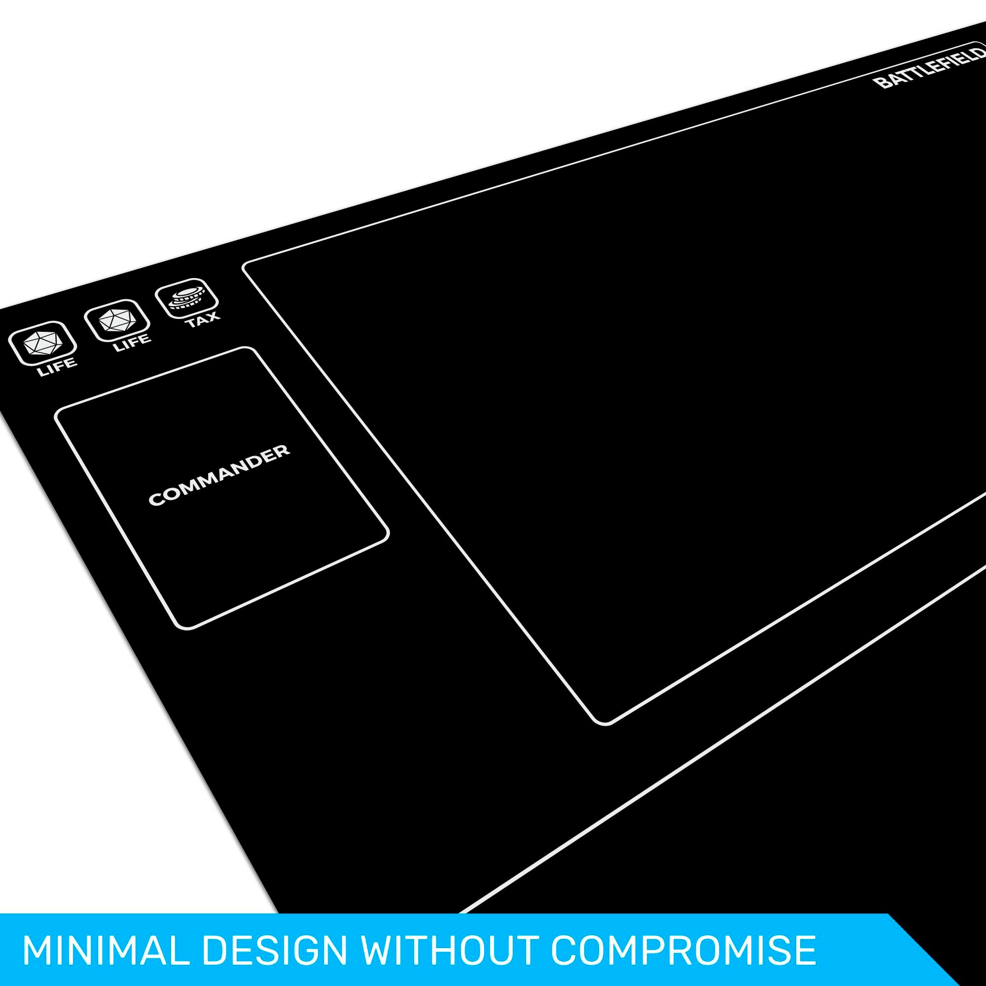 New Player Commander playmat, 8 colors for Magic the Gathering