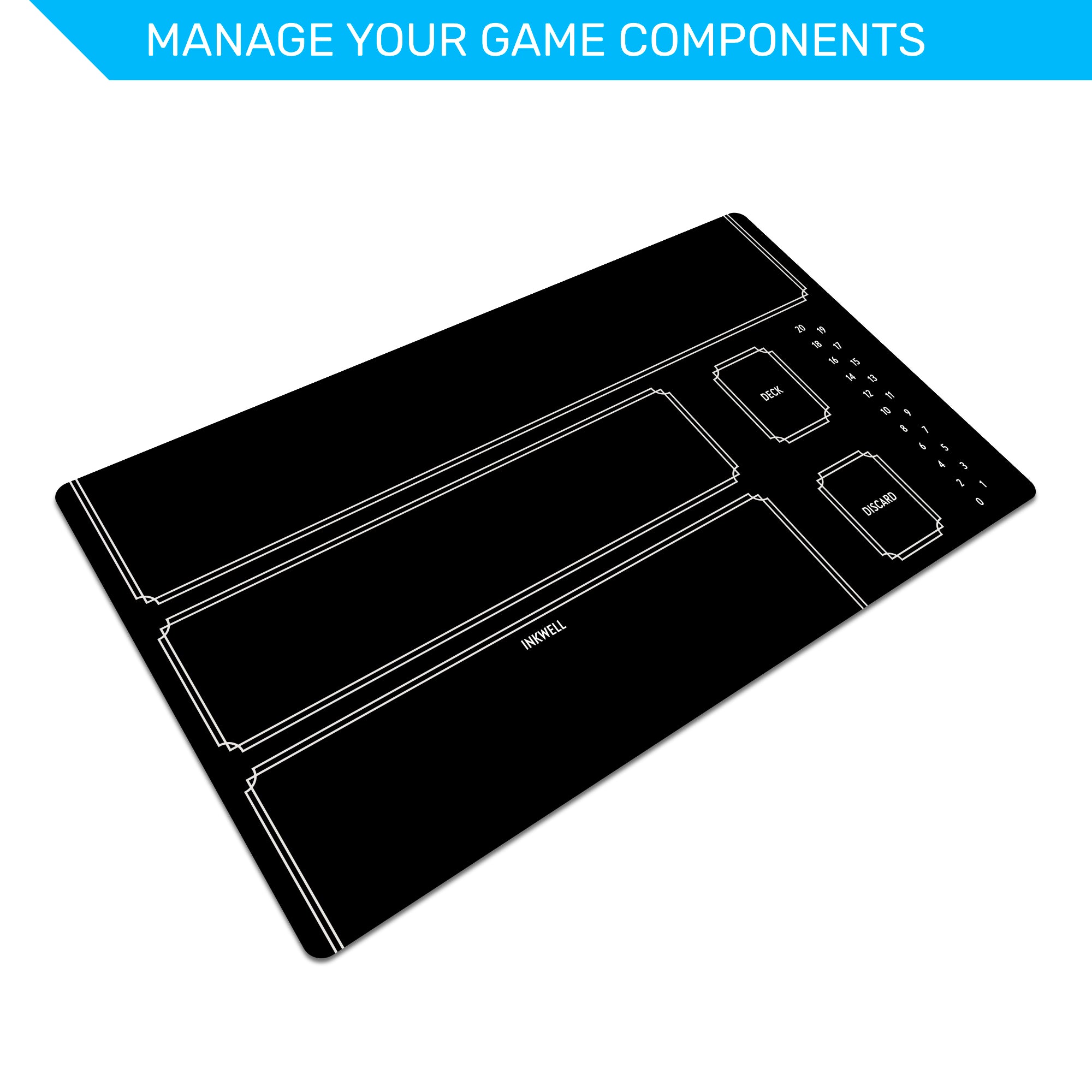 Lorcana playmats, 8 colors, unofficial accessory