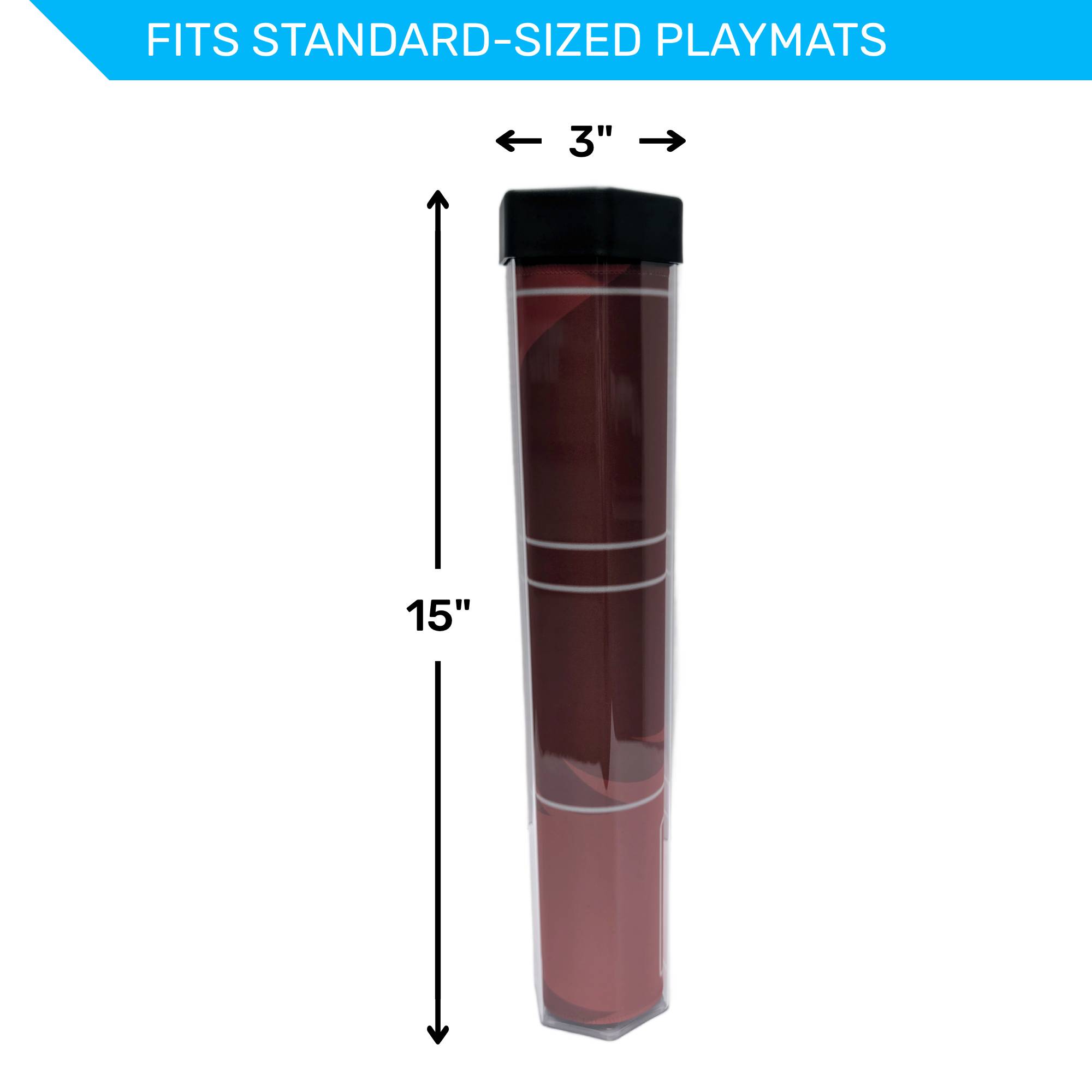 Hexagon playmat tube