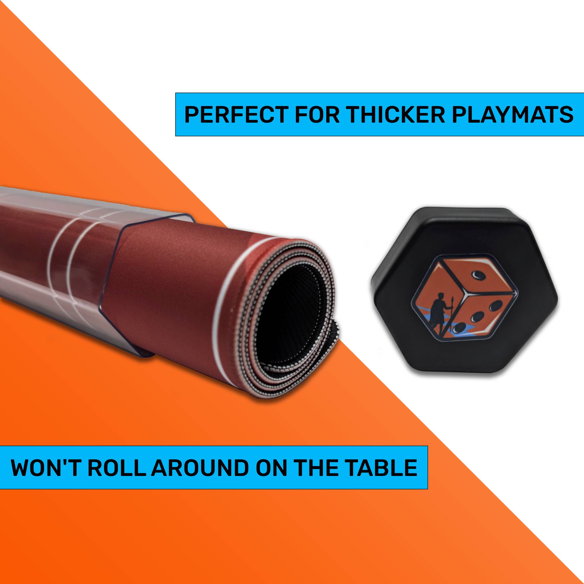 Hexagon playmat tube