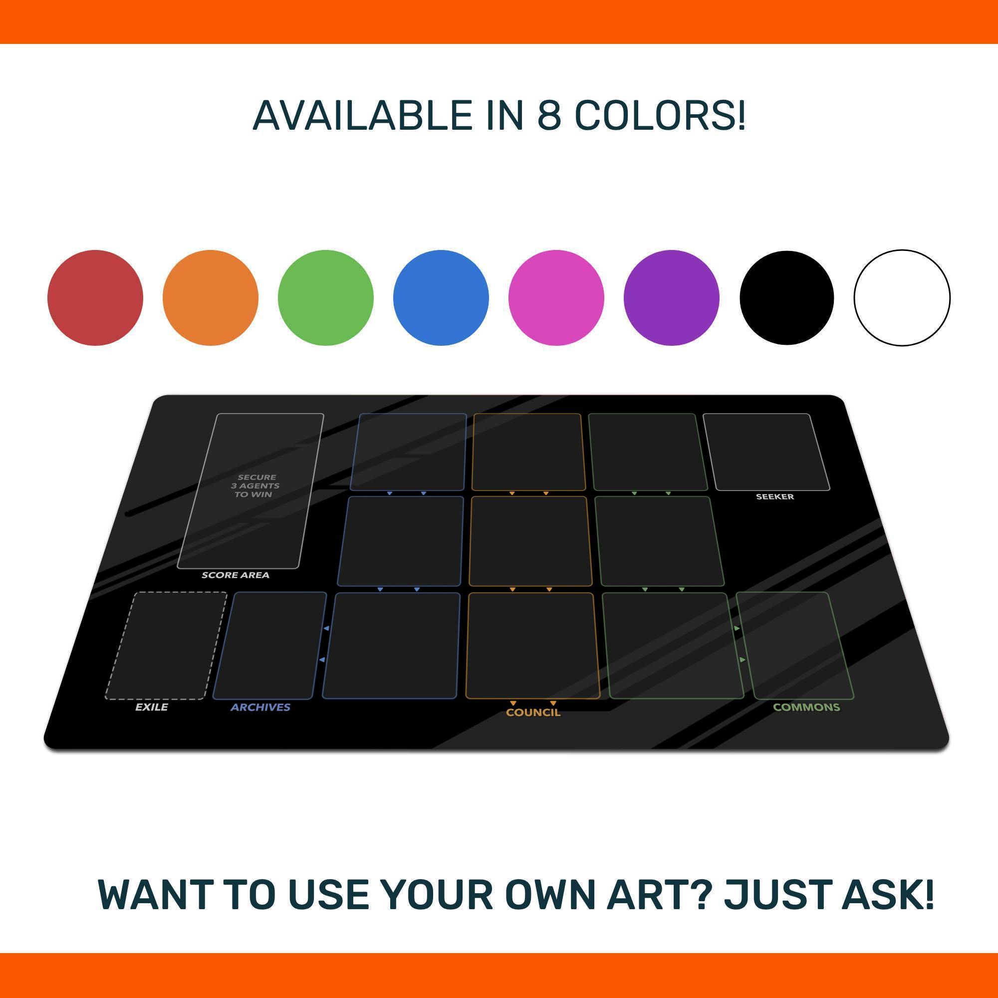 Hubworld Aidalon compatible playmat, unofficial accessory
