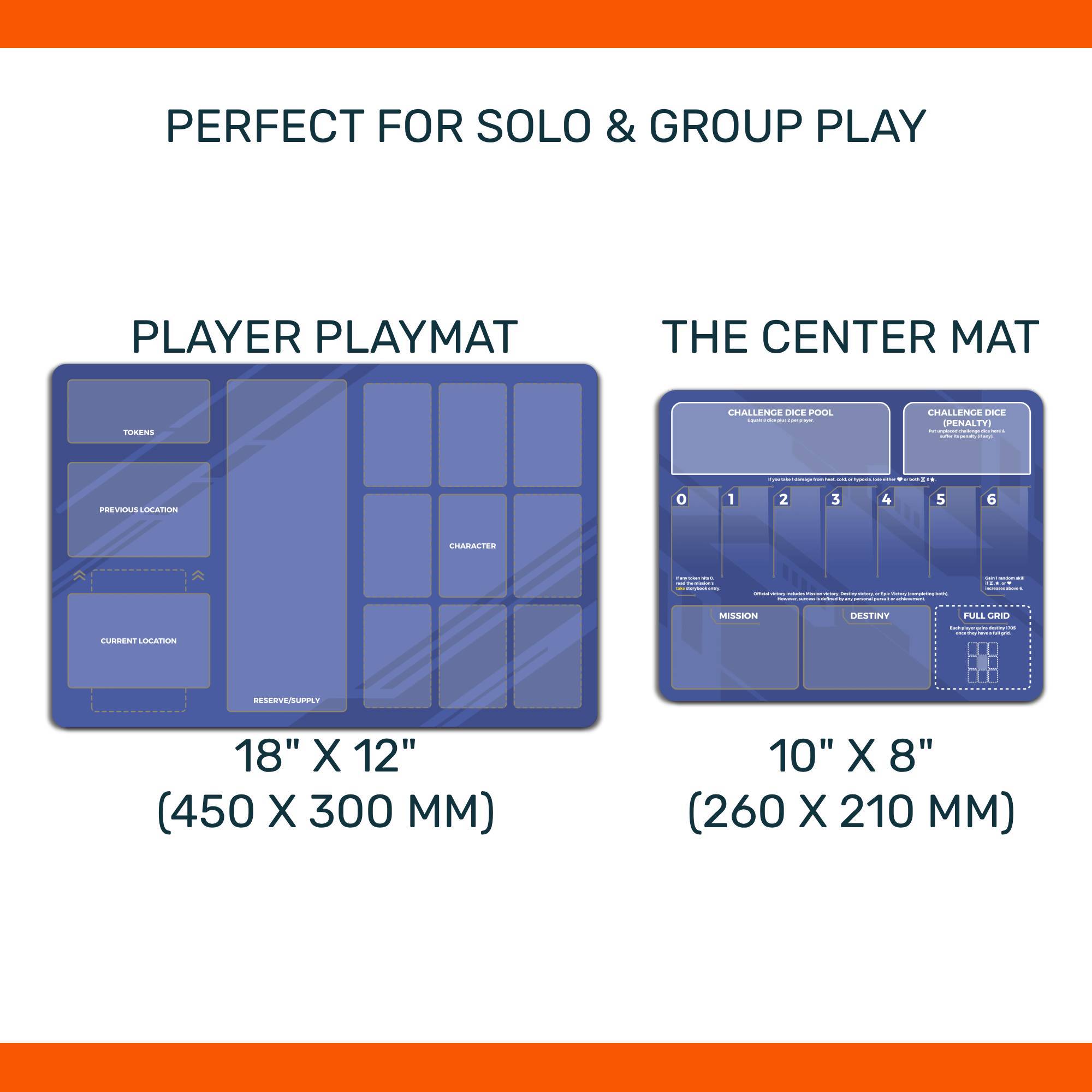 Vantage compatible game playmats