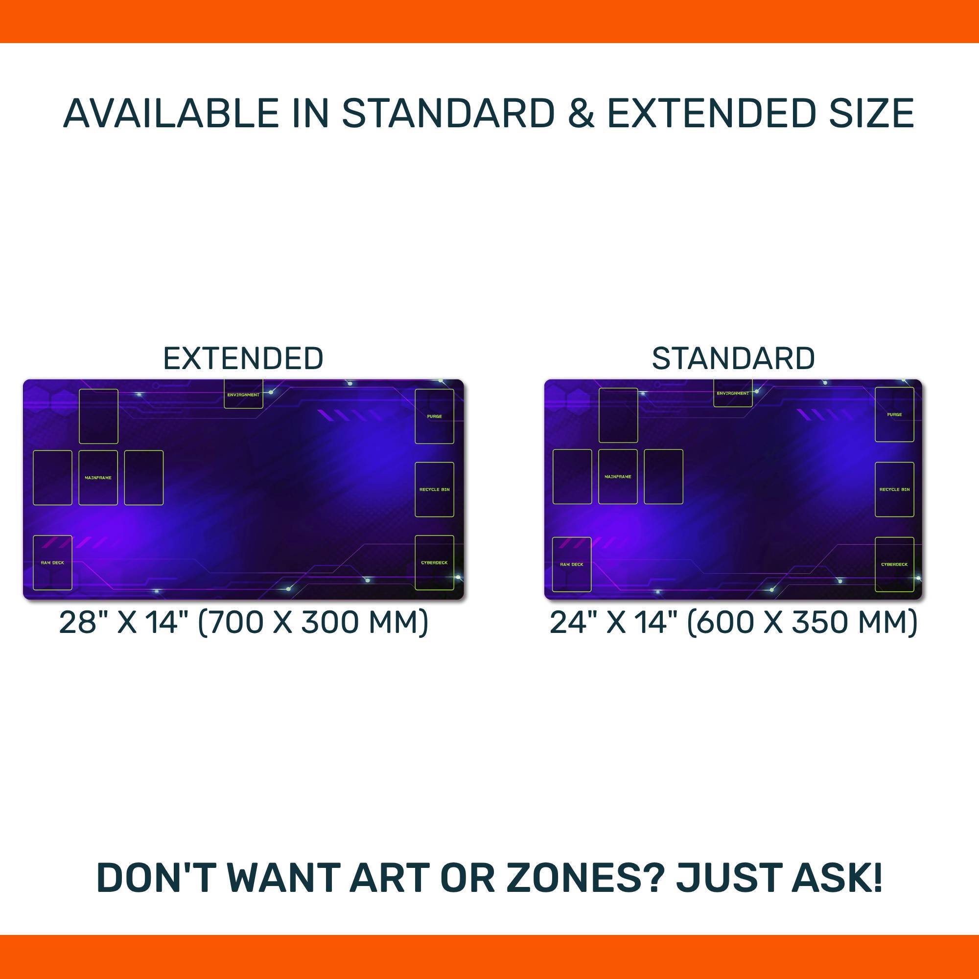 Neuroscape TCG playmat, unofficial accessory