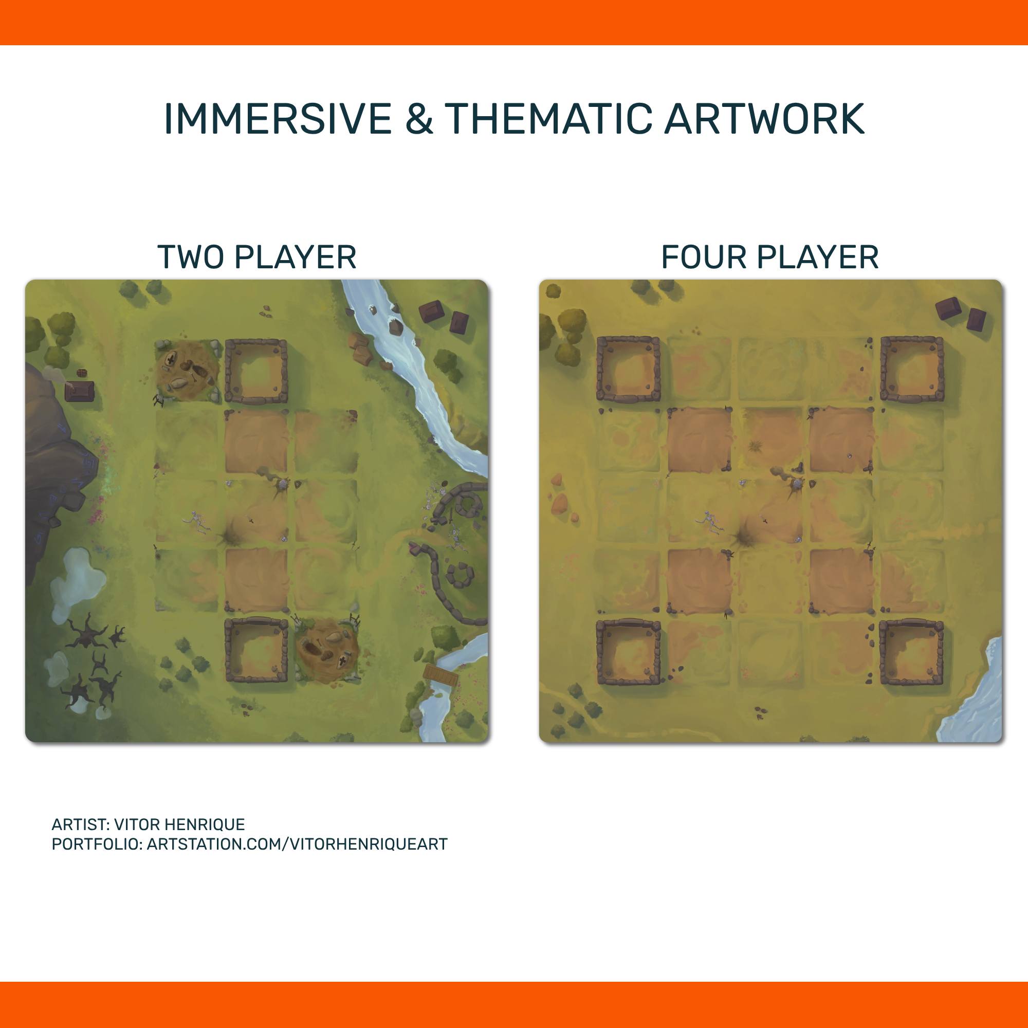 Gudnak compatible playmat, unofficial accessory
