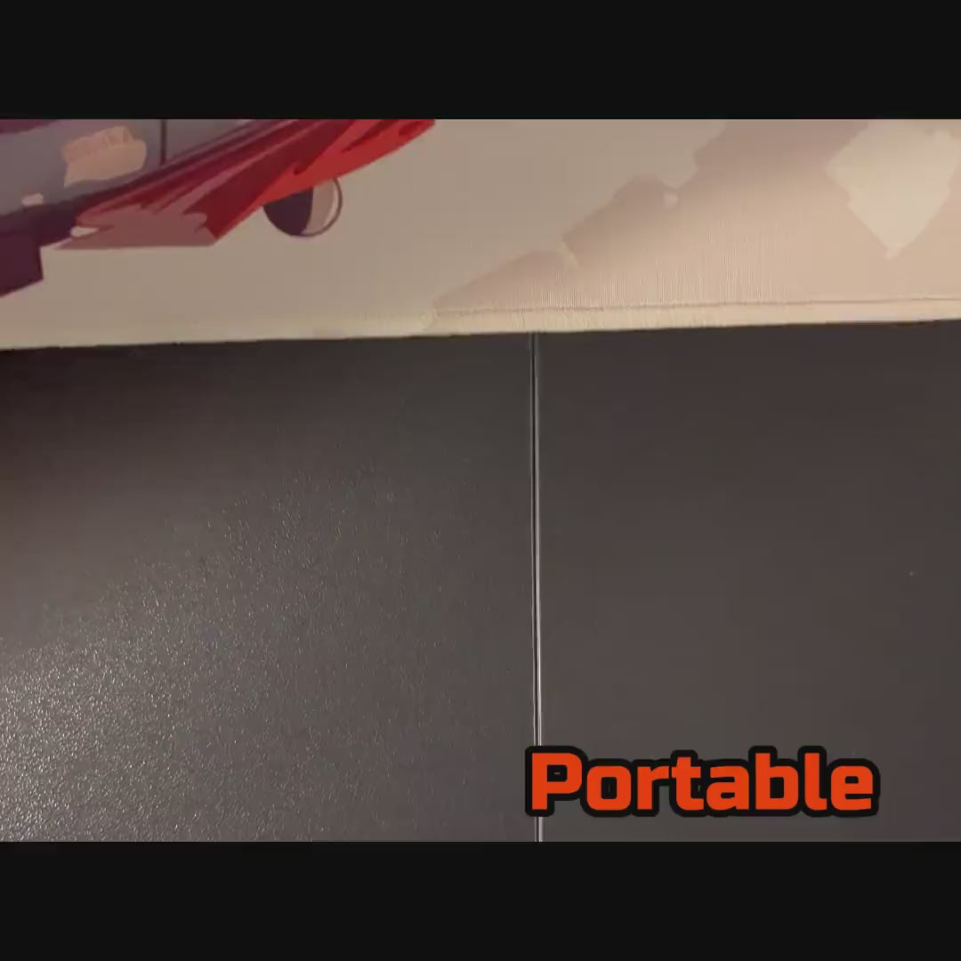 Hexagon playmat tube