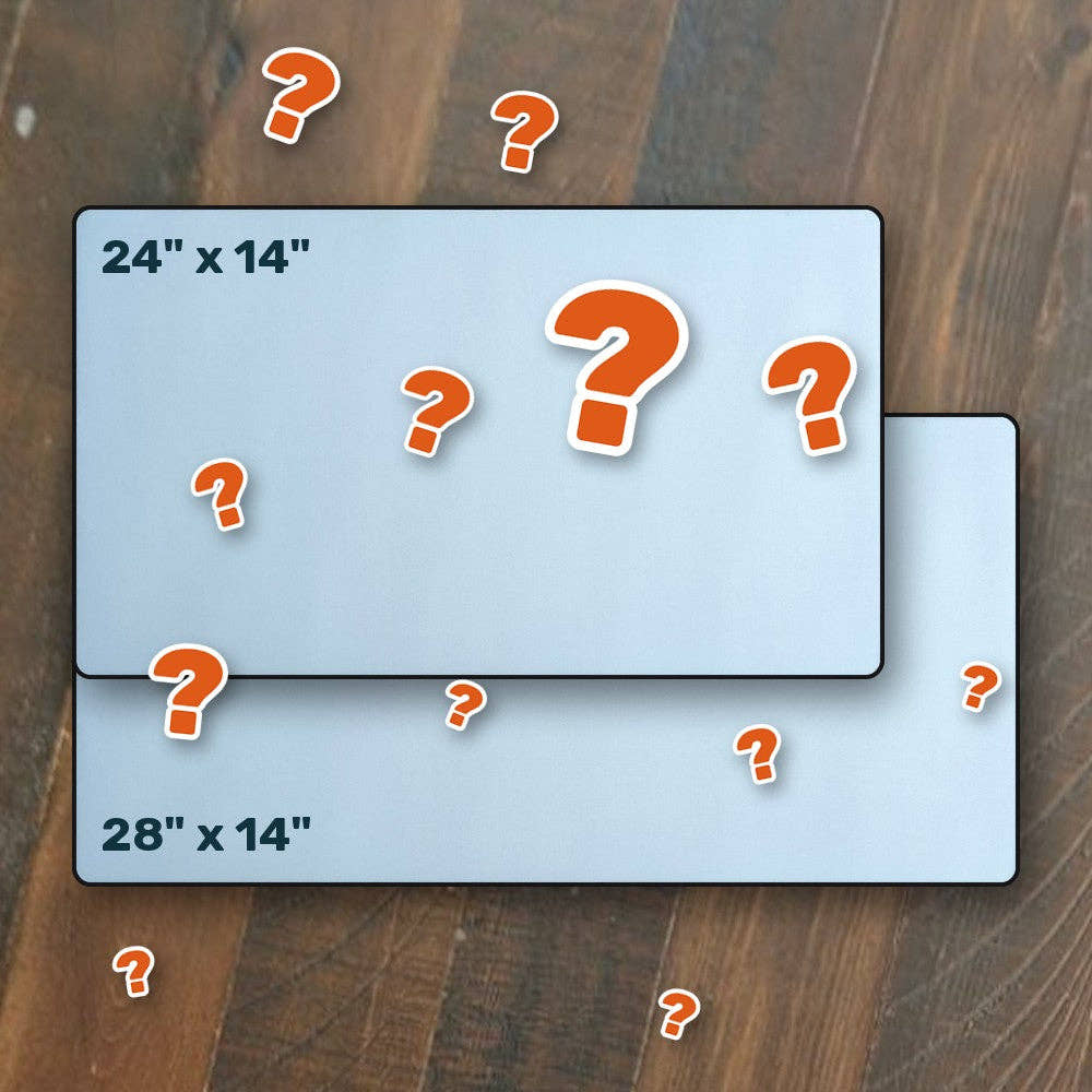 TCG Playmat Sizes Explained: 24” x 14” vs. 28” x 14” and Which to Choose