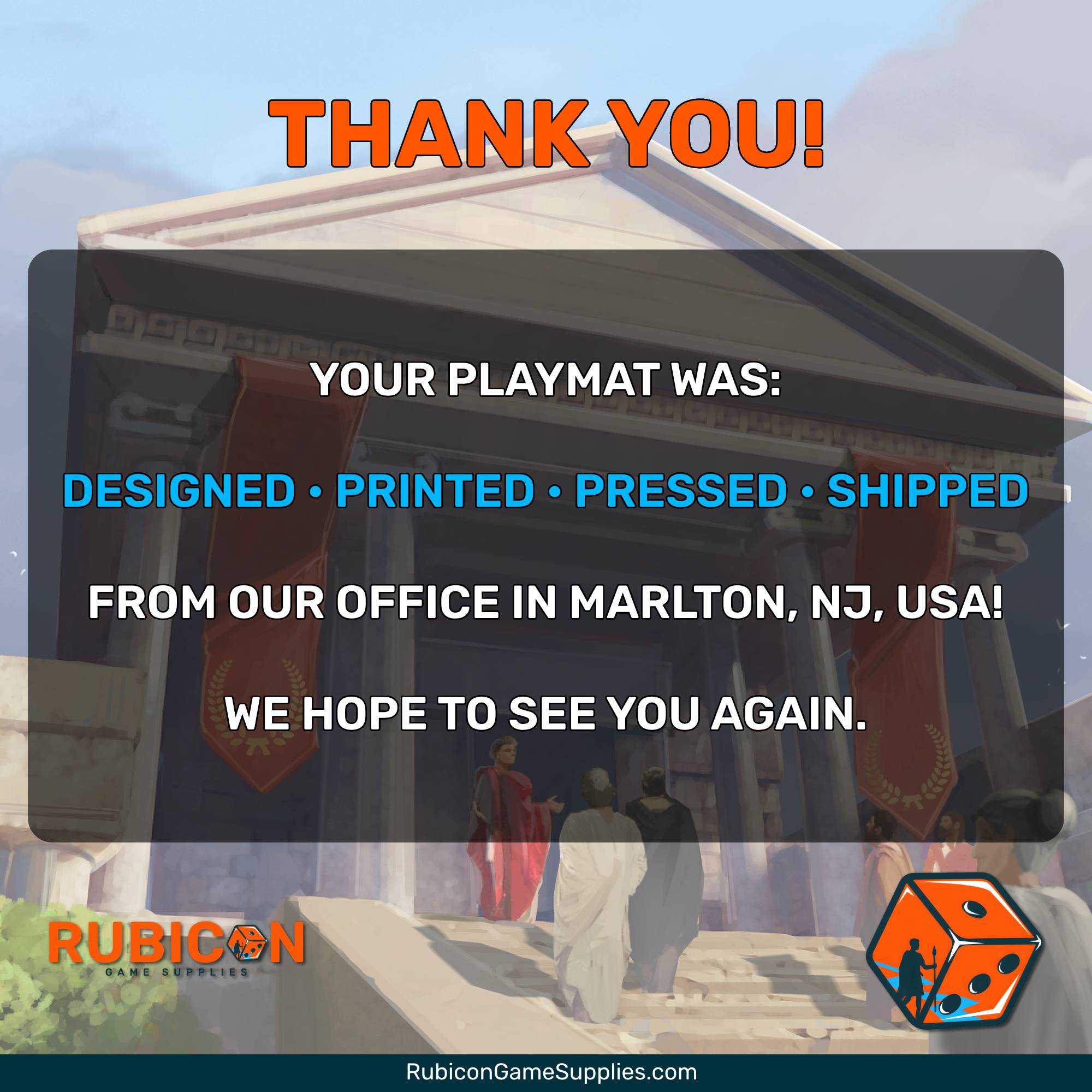 Radlands player playmats, unofficial accessory