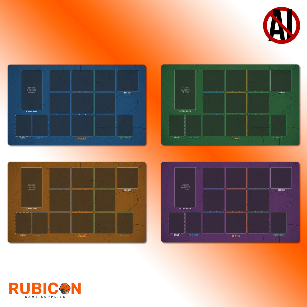 Hubworld Aidalon compatible playmat, unofficial accessory