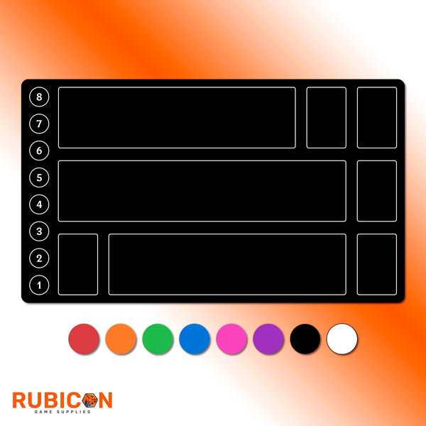 Riftbound playmat, 24"x14", 8 color choices, League of Legends unofficial fan content accessory, TCG
