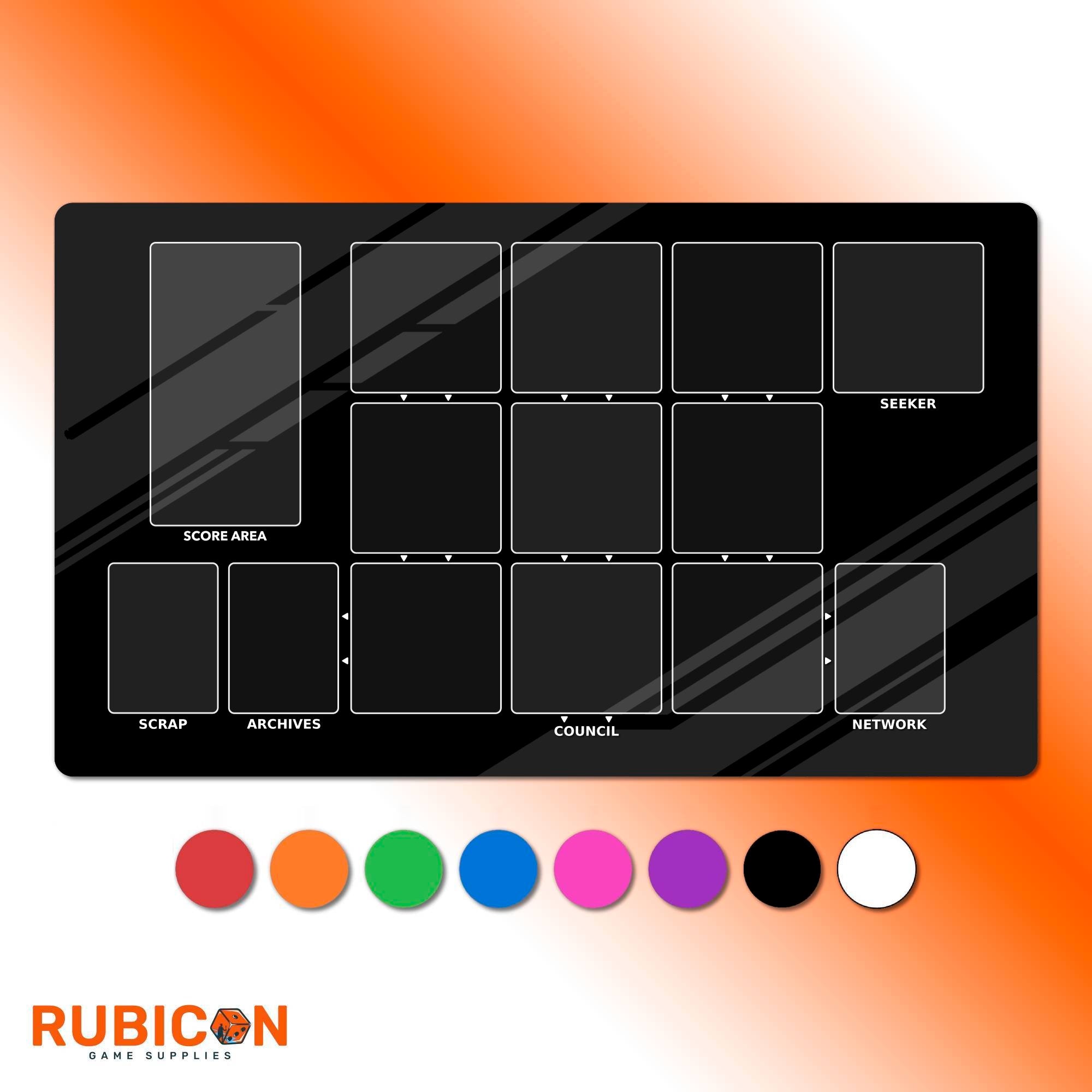 Hubworld Aidalon compatible playmat, unofficial accessory