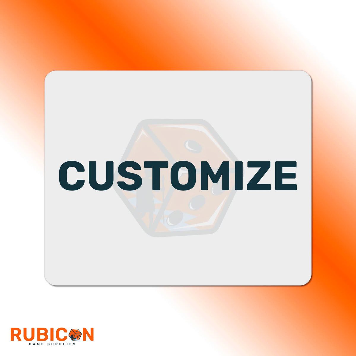 Custom Mousepad 10" x 8", personalized desk mat, stitched edges, compact size, custom art pad, gift for gamers, designers, laptop users