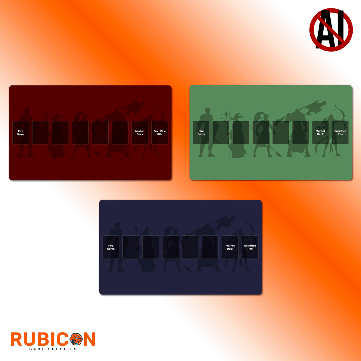 Hero Realms playmat, unofficial accessory
