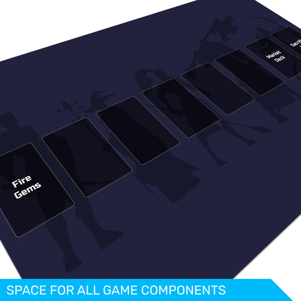 Hero Realms playmat, unofficial accessory