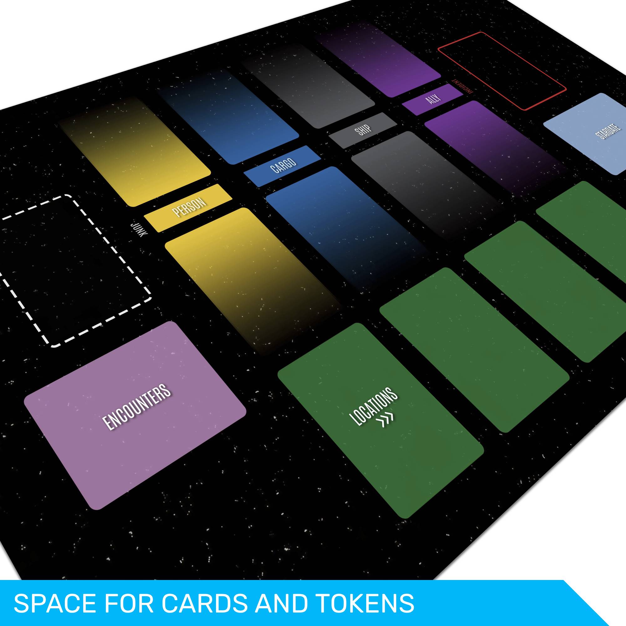 Star Trek Captain’s Chair playmats, unofficial accessory