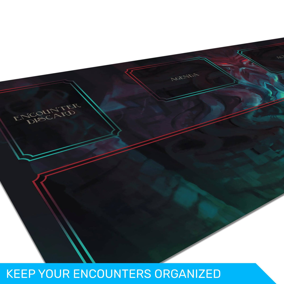 Arkham Horror LCG Encounter dashboard, unofficial accessory