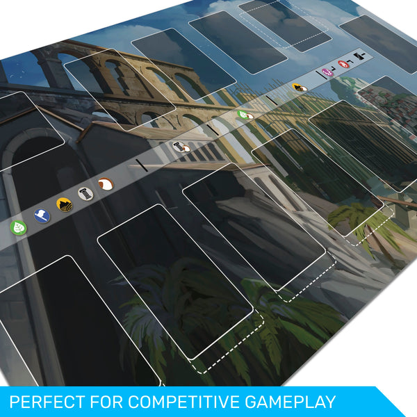 Imperium Horizons multiplayer market playmat, unofficial accessory
