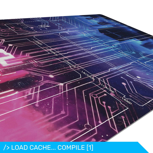 Compile Main 1 playmat, unofficial accessory