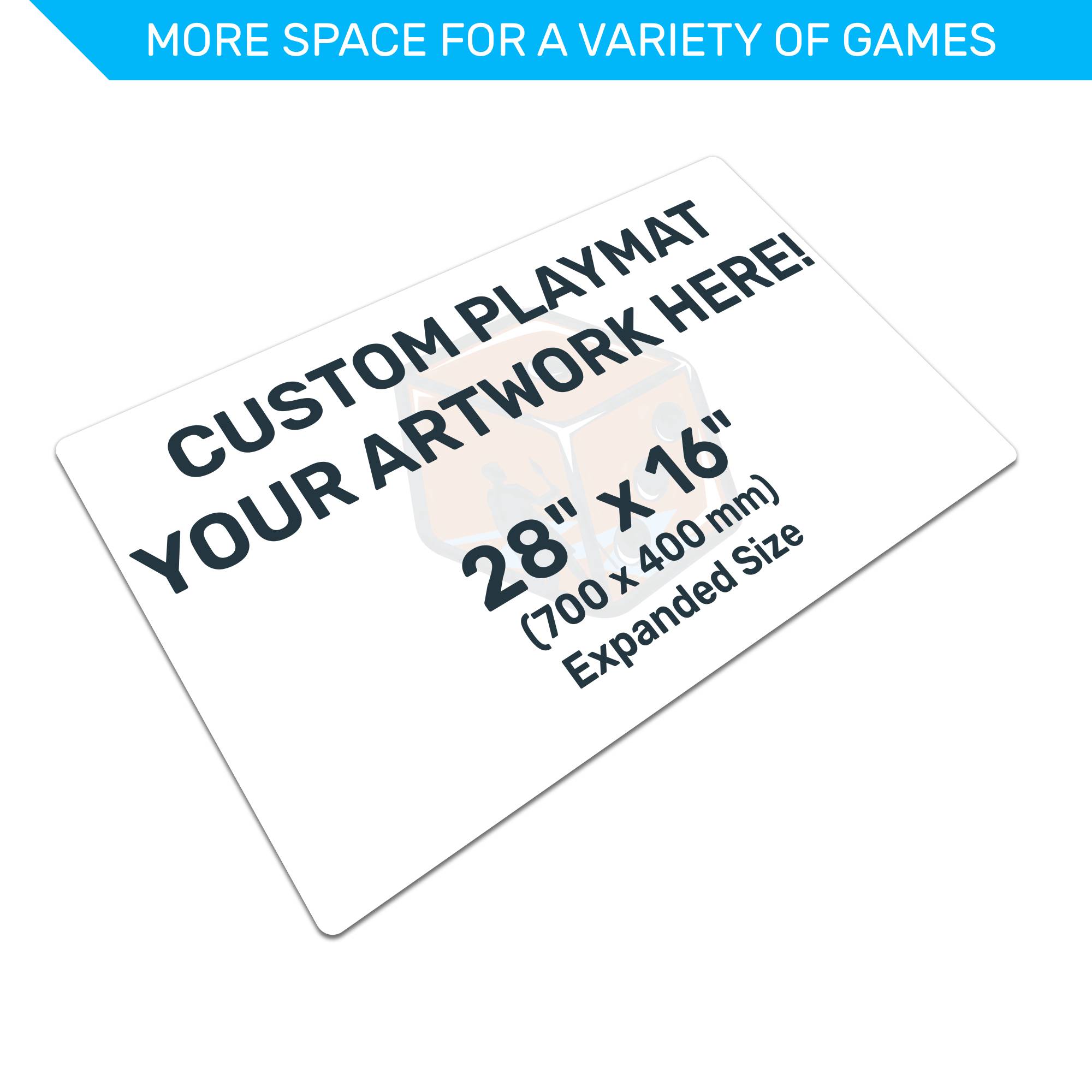 Custom 28" x 16" Playmat
