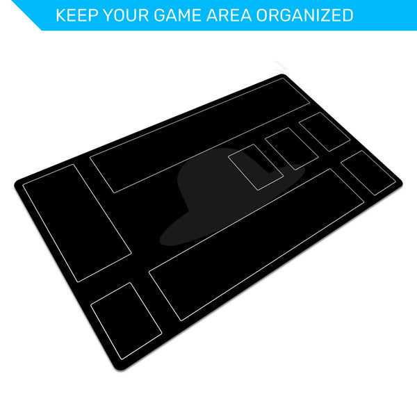 One Piece TCG Playmat, 24"x14" neoprene mat, stitched edges, compatible fan content, unofficial gaming accessory