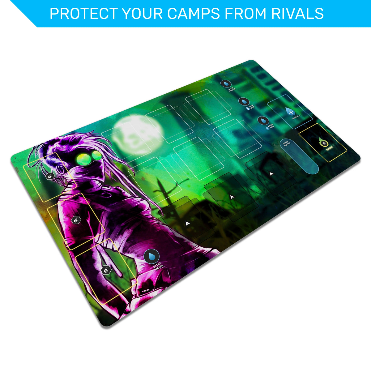 Radlands player playmats, unofficial accessory
