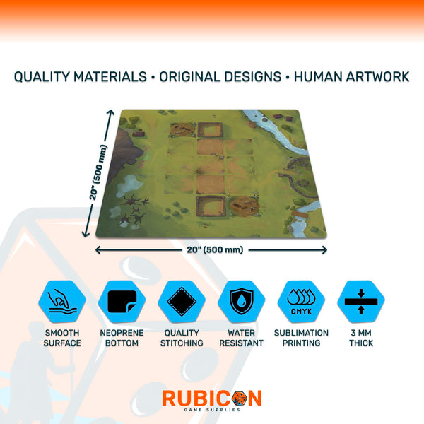 Gudnak compatible playmat, unofficial accessory