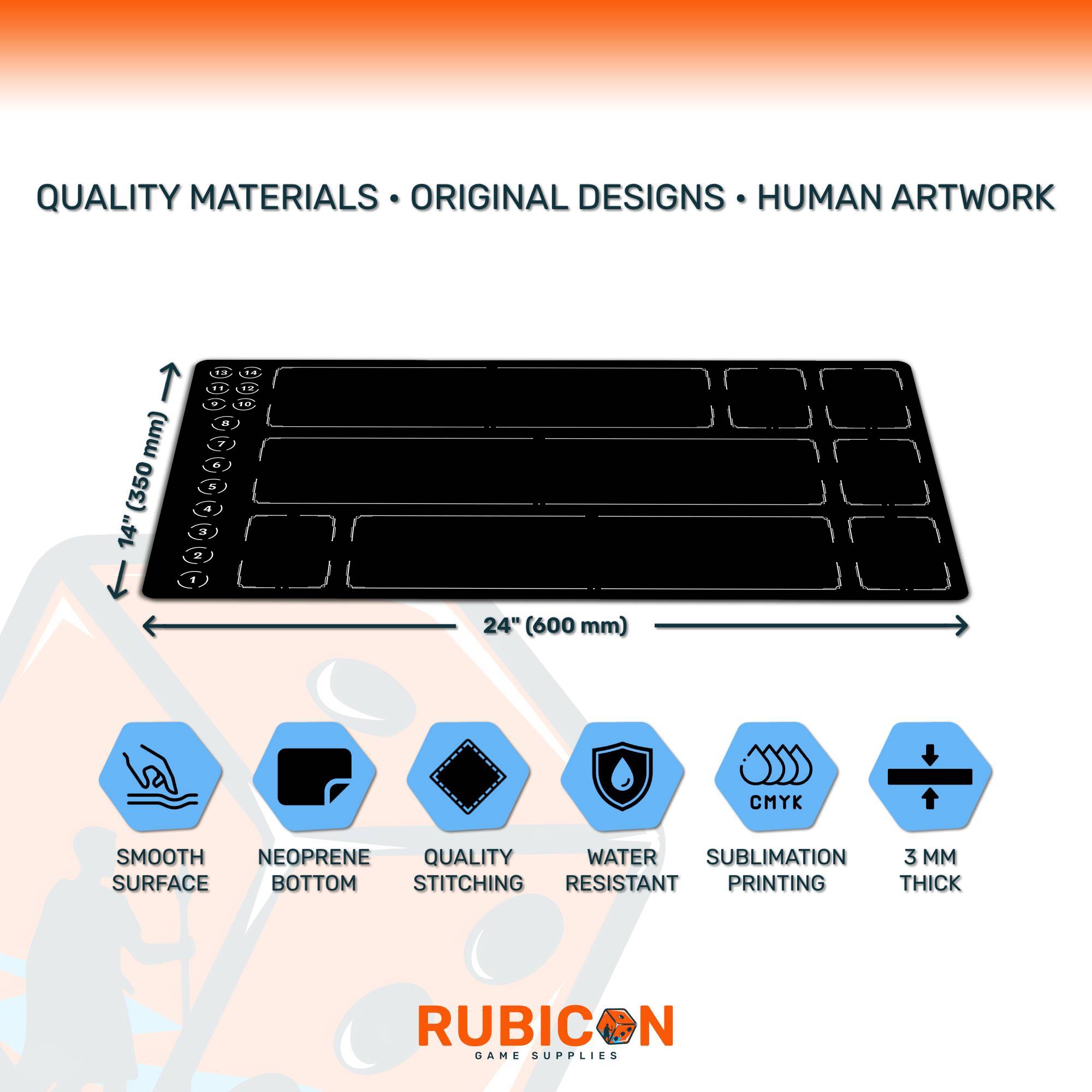 Riftbound TCG playmat, unofficial accessory