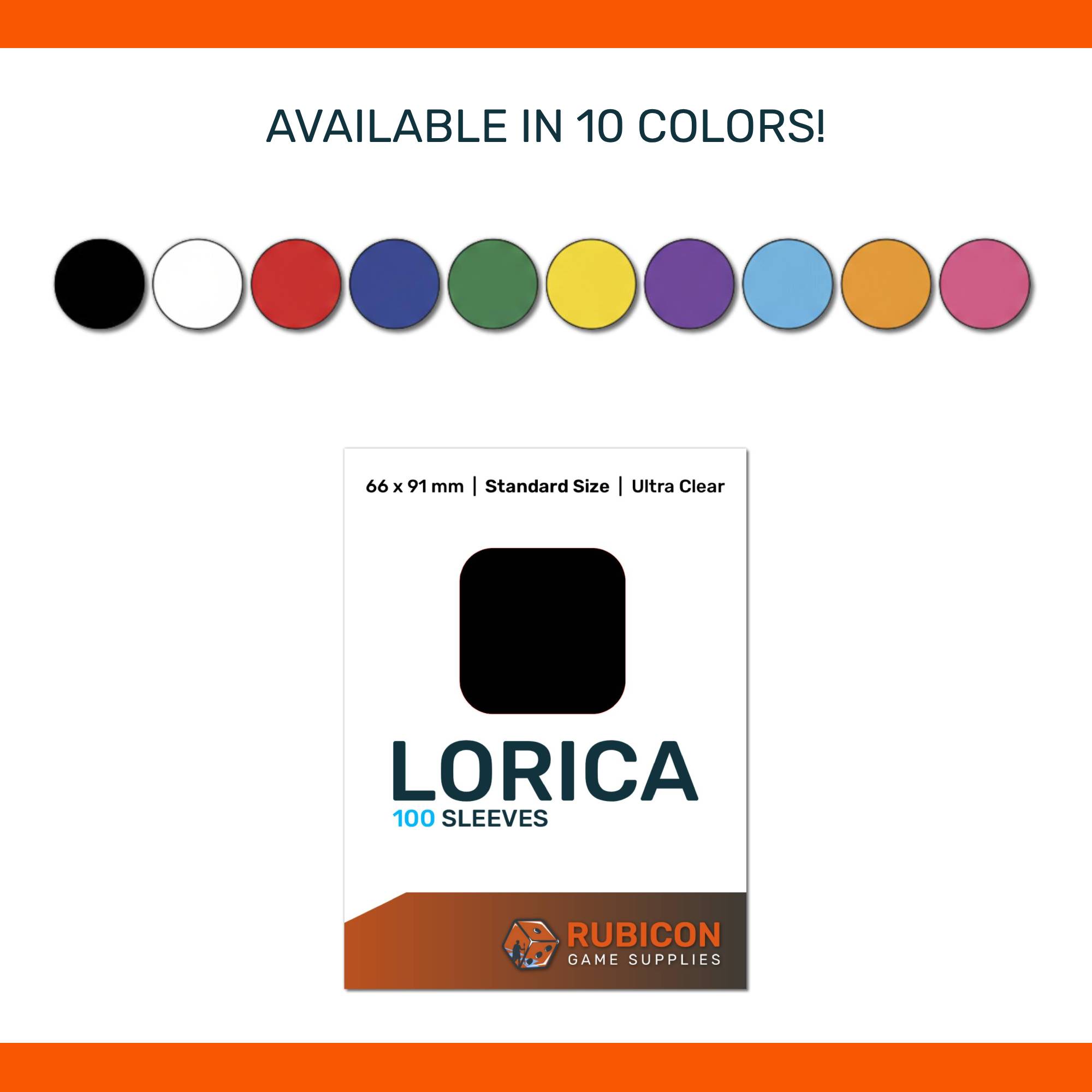Lorica Premium Card Sleeves, 100 pack