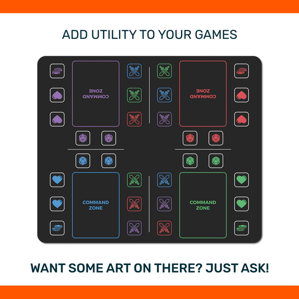 Commander mini dashboard for Magic the Gathering