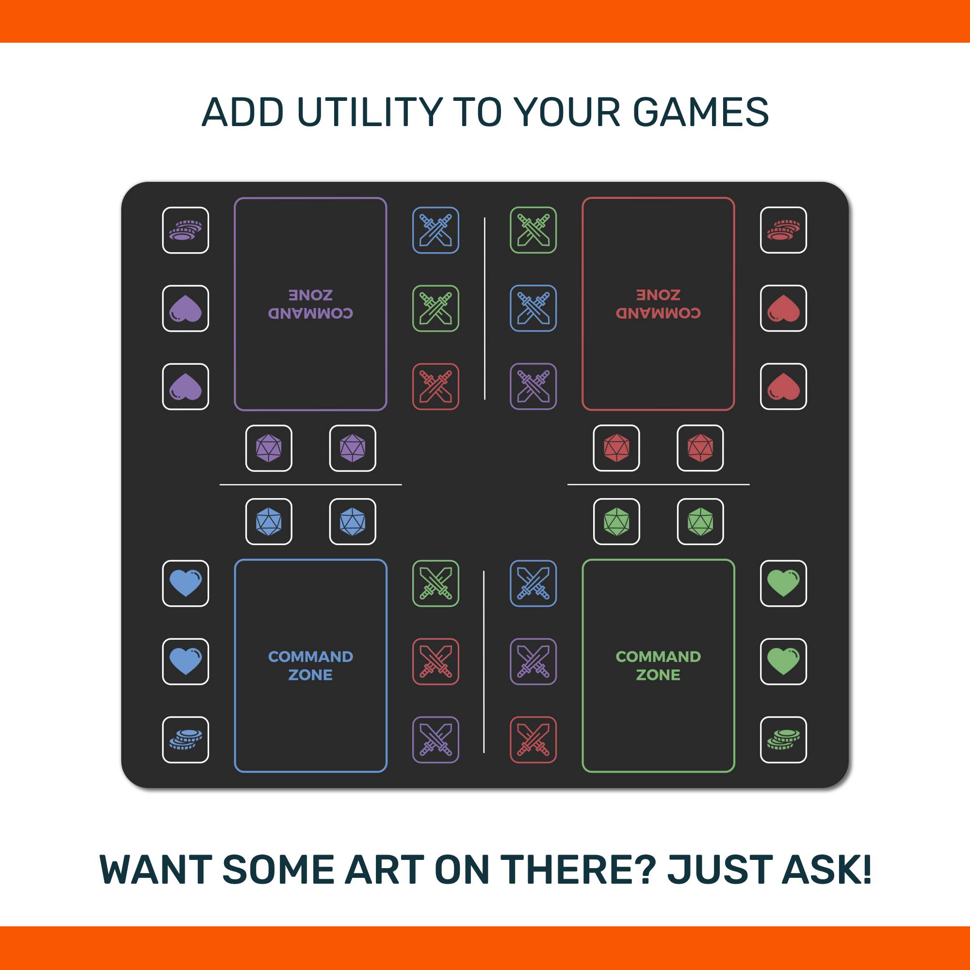 Commander mini dashboard for Magic the Gathering