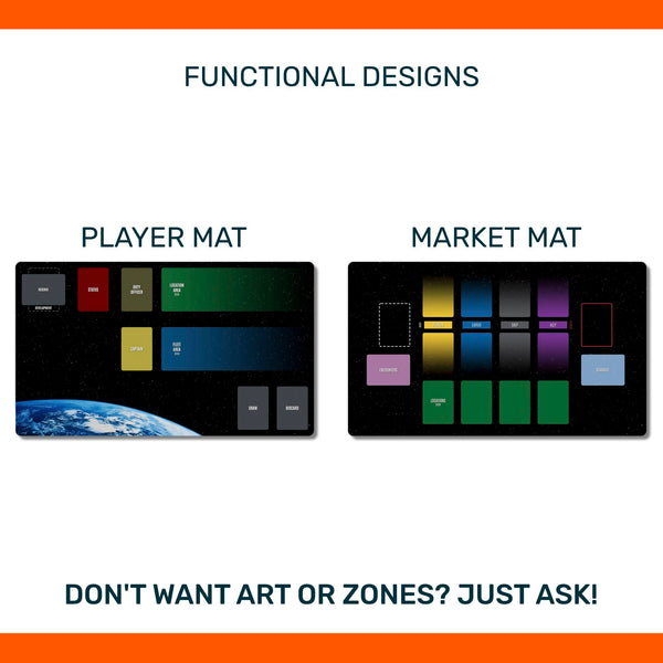 Star Trek Captain’s Chair playmats, unofficial accessory