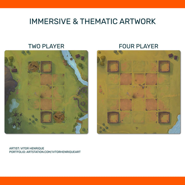 Gudnak compatible playmat, unofficial accessory