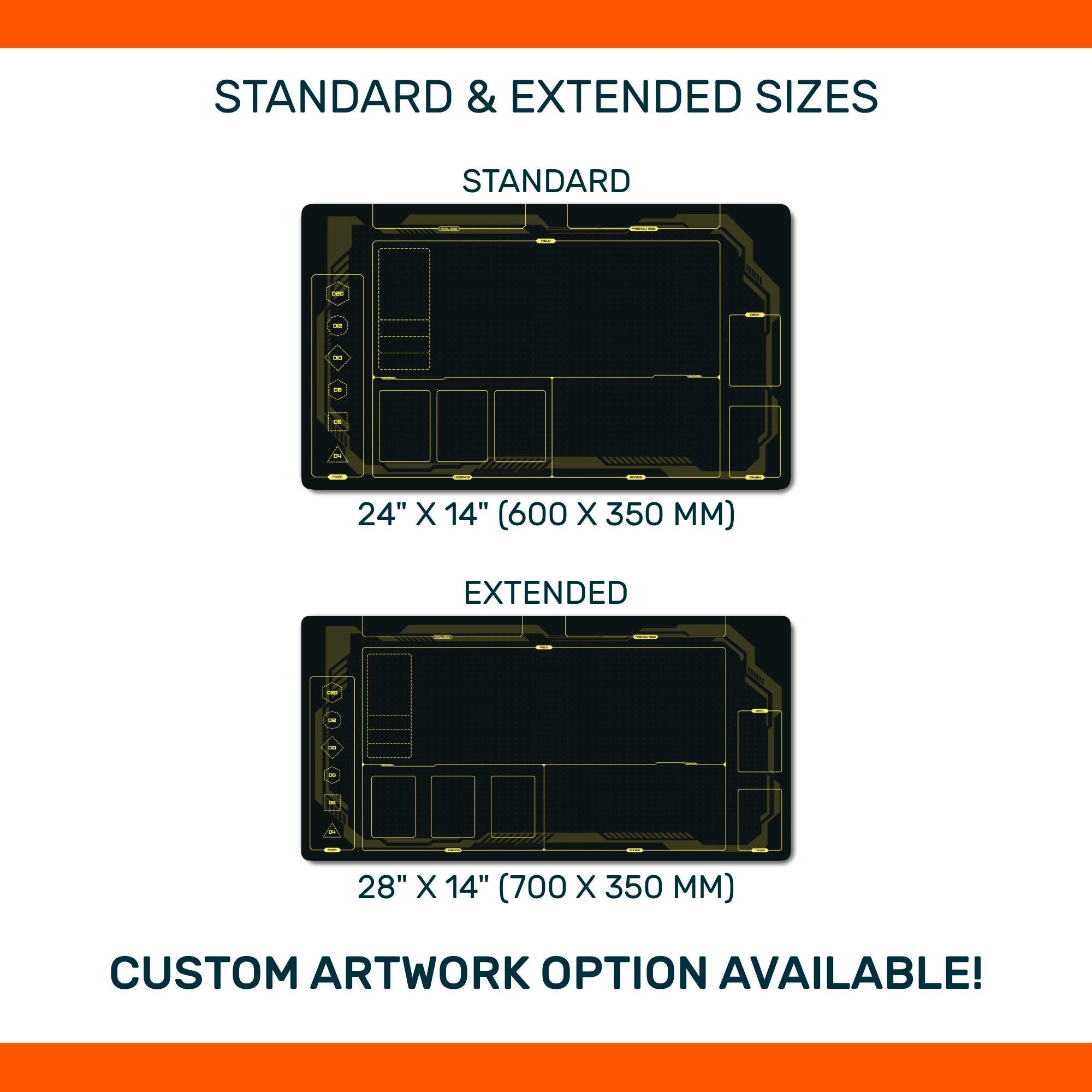 Cyberpunk TCG playmat, unofficial accessory