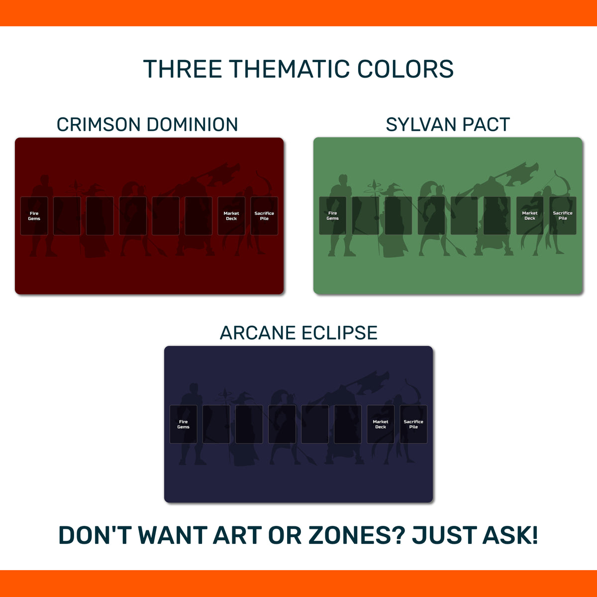 Hero Realms playmat, unofficial accessory