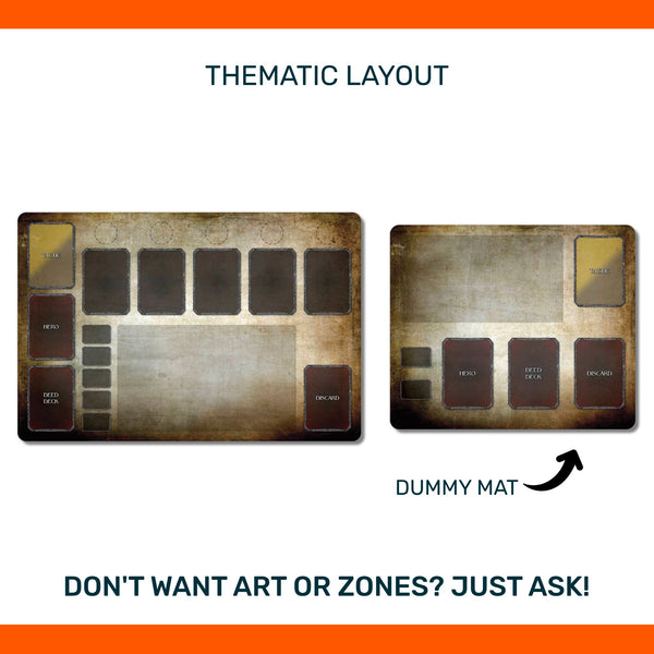 Mage Knight playmats, unofficial accessory