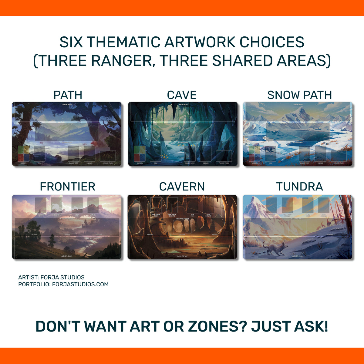 Earthborne Rangers playmat, unofficial accessory