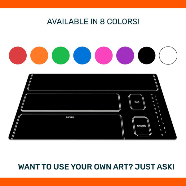 Lorcana playmats, 8 colors, unofficial accessory