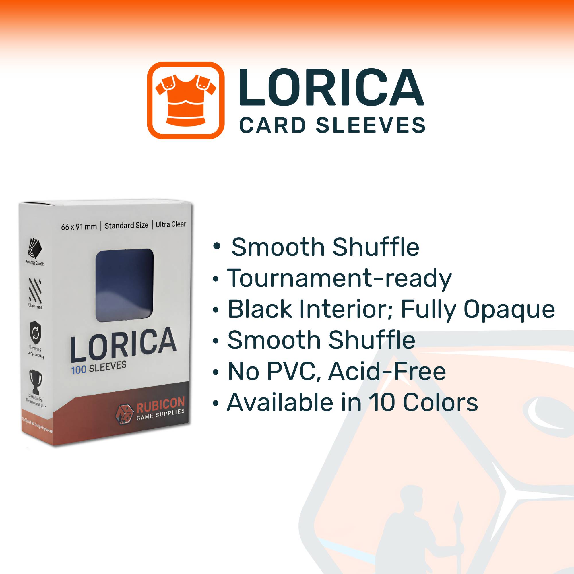 Lorica Premium Card Sleeves, 100 pack