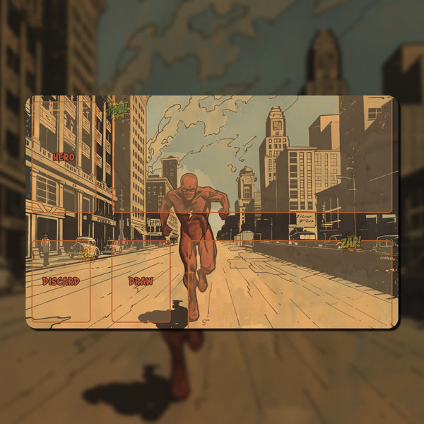 Hero Dashboard playmat for Sentinels of the Multiverse
