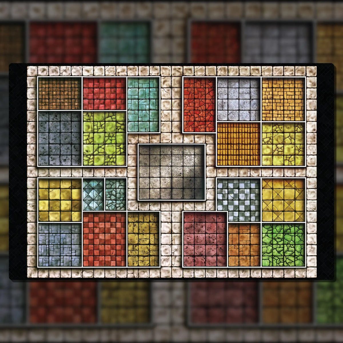 Hero Quest playmat

