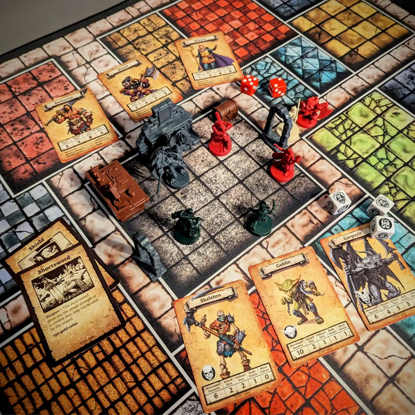 Hero Quest playmat
