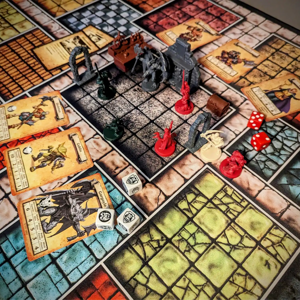Hero Quest playmat
