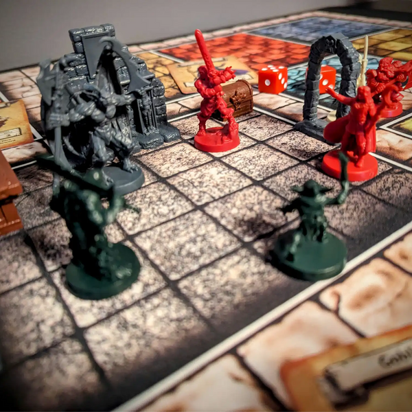 Hero Quest playmat
