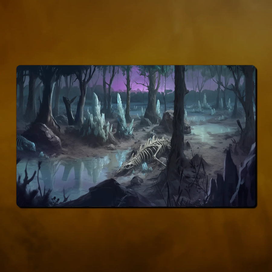 TCG Playmat, Triomes theme, 24" x 14" (600 x 350 mm), neoprene themed tabletop card game accessory, MTG